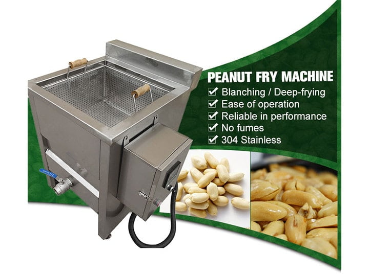 Máquina de fritar amendoim