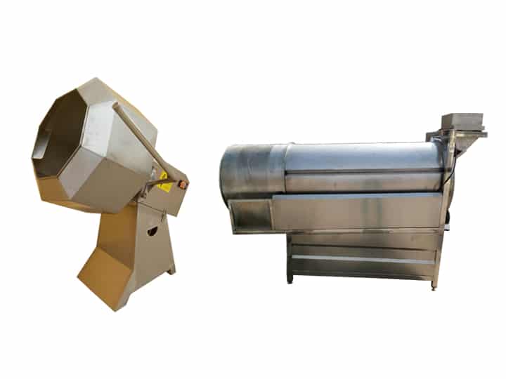 Rotary Drum Chips Flavoring Machine/ Potato Chip Seasoning Machine