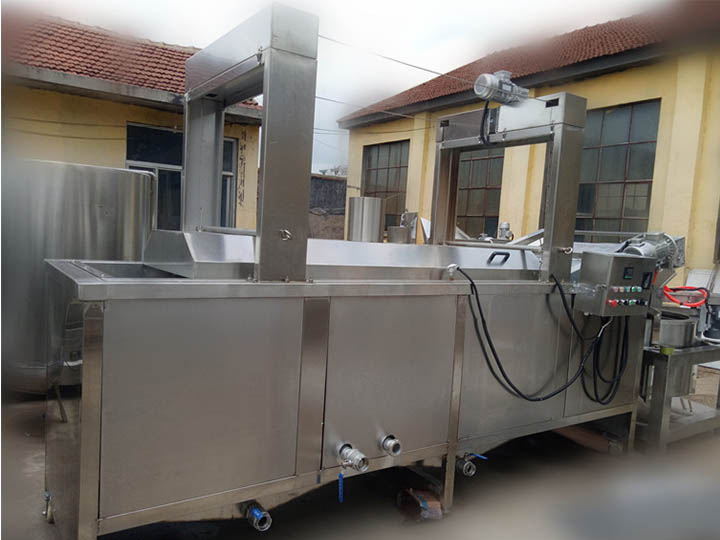 Continuous food fryer