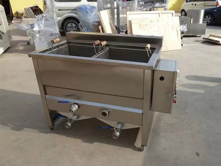 100kg per hour electric heating commercial fryer