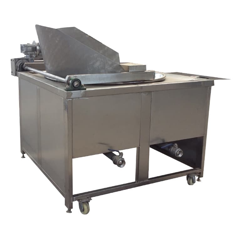 Automatic batch frying machine