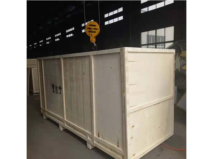 Batch fryer machine for delivery