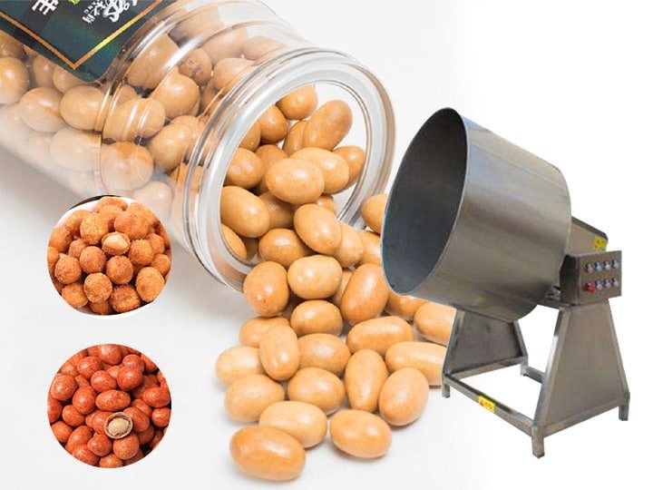 Máquina de revestimento de amendoim na Nigéria
