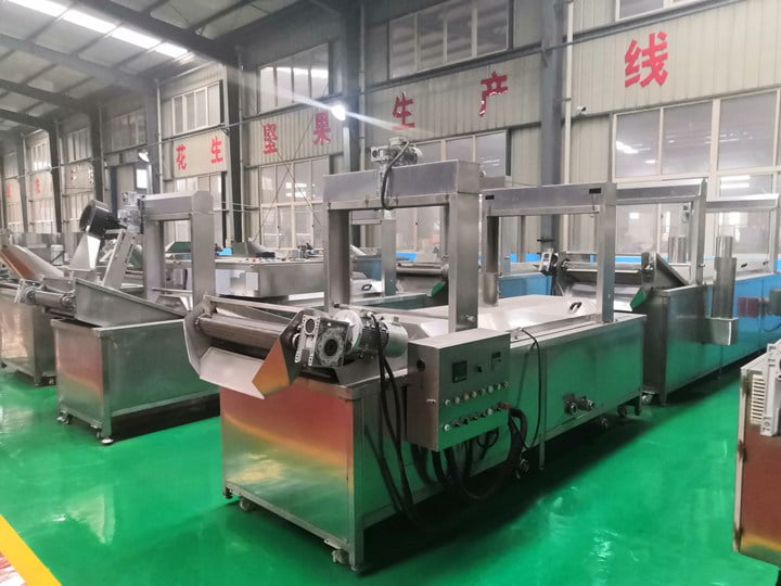 Frying machines are in stock of taizy factory