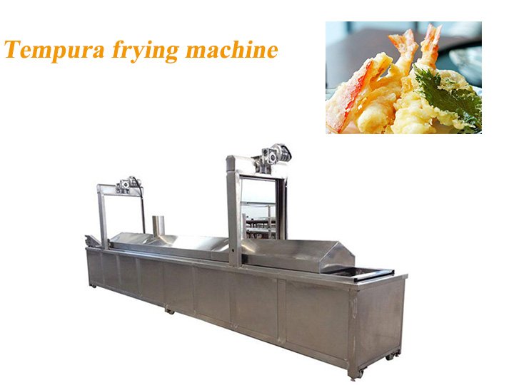 Tempura shrimp frying machine