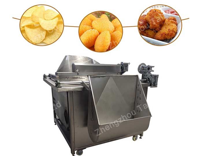 Chips frying machine